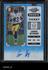 2022 Panini Contenders Optic #155 Connor Heyward Teal #/99