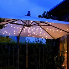 Lampada per Esterni Luci da Giardino LED 120x Leuchtkette Ombrellone L 100 CM