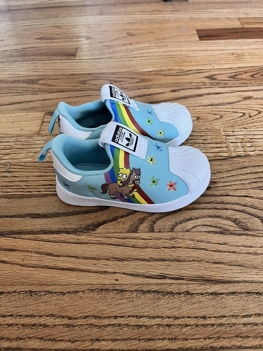 Adidas Superstar 360 Lisa Her Pony Rainbow The Simpsons Kids