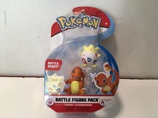 Pokemon Battle Figure Set Togepi & Charmander Wicked Cool Toys