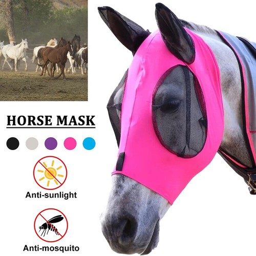 Masque anti-mouches en maille confortable et doux pour