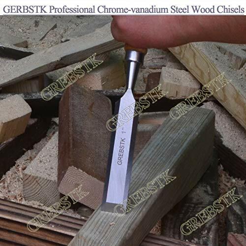 Professional Wood Chisel Tool Set Wood Handle 1/4" 1/2" 3/4" 1",( 4 PCS ) - Picture 2 of 9