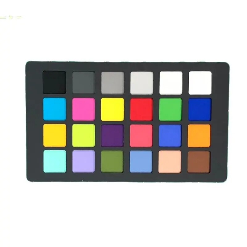 24 Color Checker Correction Classic Image Resolution Test