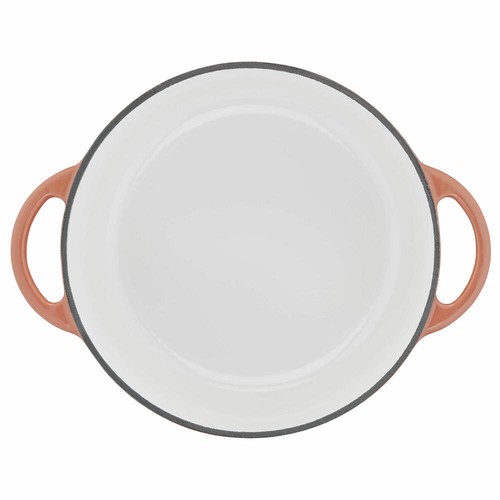 Tefal Lov Kochtopf Topf Schmortopf Induktion Gusseisen Terracotta Orange Ø 25 cm - Bild 2 von 6