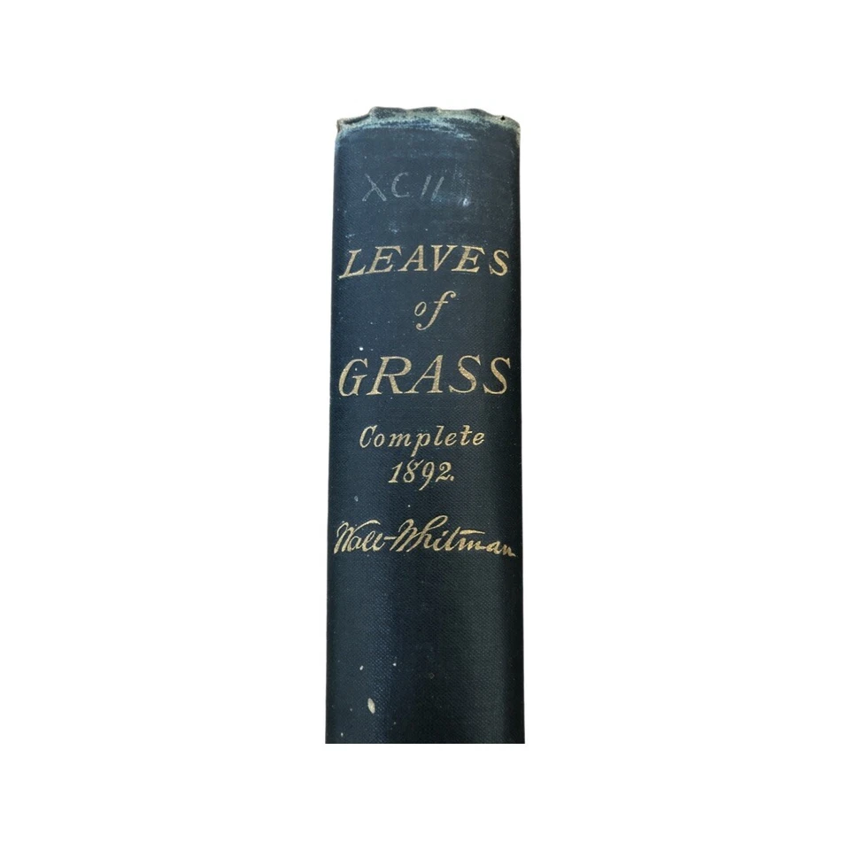 Leaves of Grass Complete 1892 Walt Whitman Deathbed Edition (1894) - Image 2 of 4