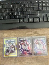 2020 donruss optic ronald acuna jr mythical prizm & base, lime green prizm lot 3