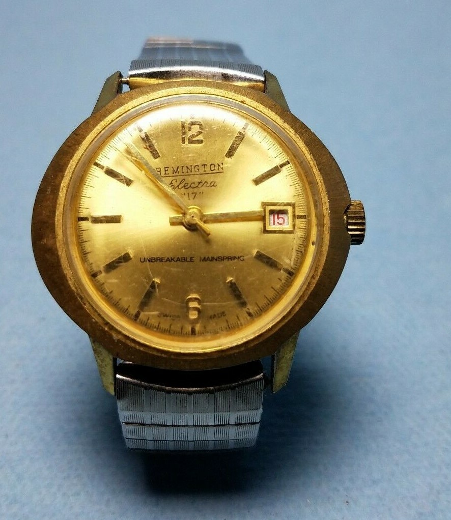 Remington Electra Mens 17J, Lifetime Mainspring