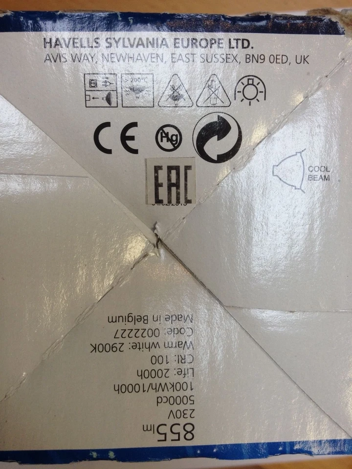 SYLVANIA Halogenlampe HI-SPOT ESD111 230V 100W GZ10  warm white dimmbar !!! - Bild 4 von 4