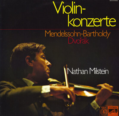 MENDELSSOHN DVORAK Violin Concertos MILSTEIN BARZIN DE BURGOS Orbis 92272 LP NM