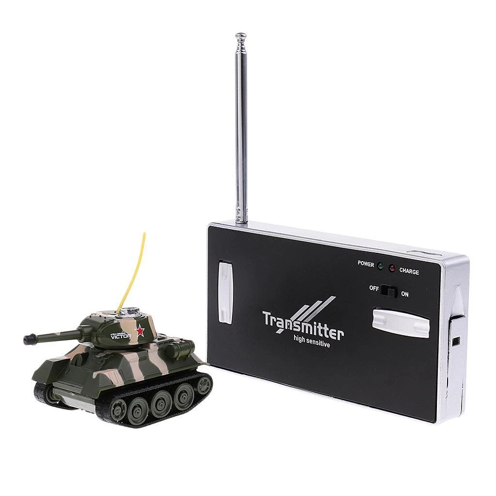 RC Remote Control Tank Tiger Mini Tank Model Kids Radio Control