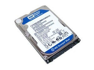 HARD DISK 500GB Western Digital WD5000BPVT-80HXZT3 - SATA 2,5 500 GB HD - Defekt