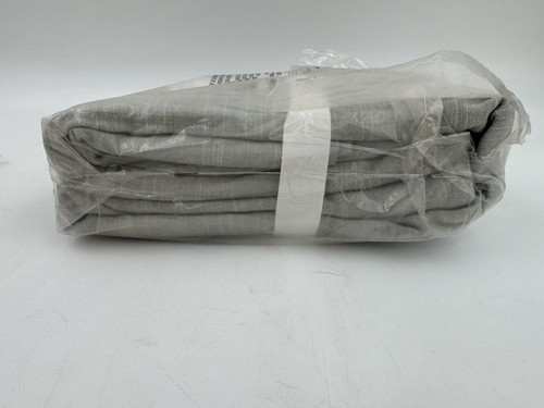 Pottery Barn Emery Curtain Drape 2 Set Eucalyptus 64 X 72" Linen Cotton Hooks - Picture 6 of 7