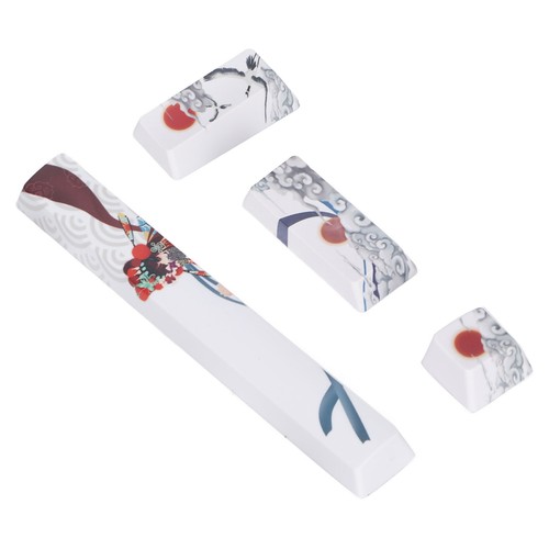4Pcs Pbt Keycap Chinese National Drama Pattern Five Sides Sublimation Custom GFL - Picture 15 of 24