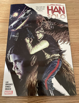 Han Solo Star Wars Marvel graphic novel comic book Liu Brooks Vines Oback 2017 