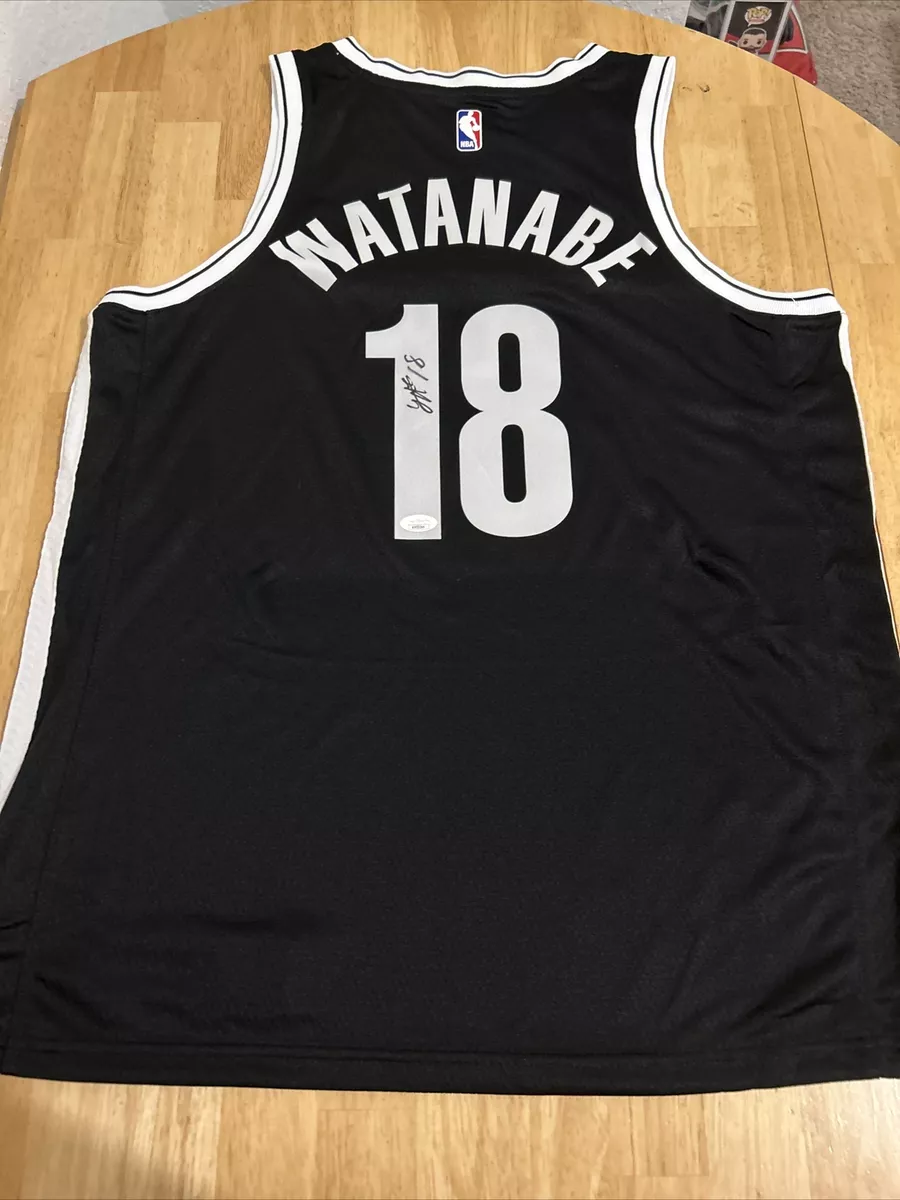 Yuta Watanabe Brooklyn Nets Autographed Jersey JSA Certified