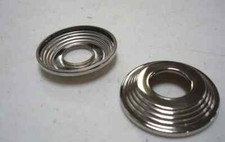 1940 Ford Deluxe Car Door Handle Riser Escutcheon Pair