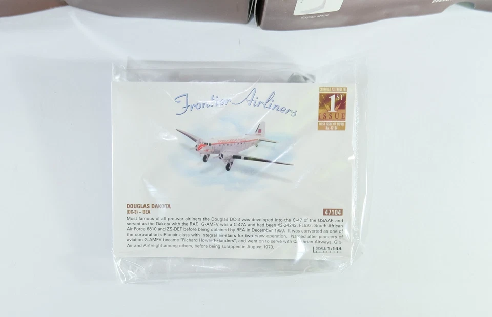 Corgi Aviation Archive 47104 DC-3 Dakota BEA 1:144 1ª edición en caja con certificado de autenticidad A8 Foto 3 de 4