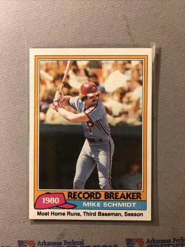 1981 Topps #206 Mike Schmidt Phillies NEAR MINT Or Better