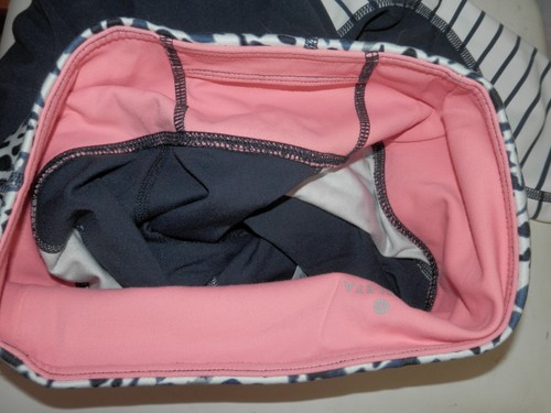 Athleta Girls Size XS Colorblock Animal Print Stripe Solid Athletic Legging 4626 - Picture 11 of 11