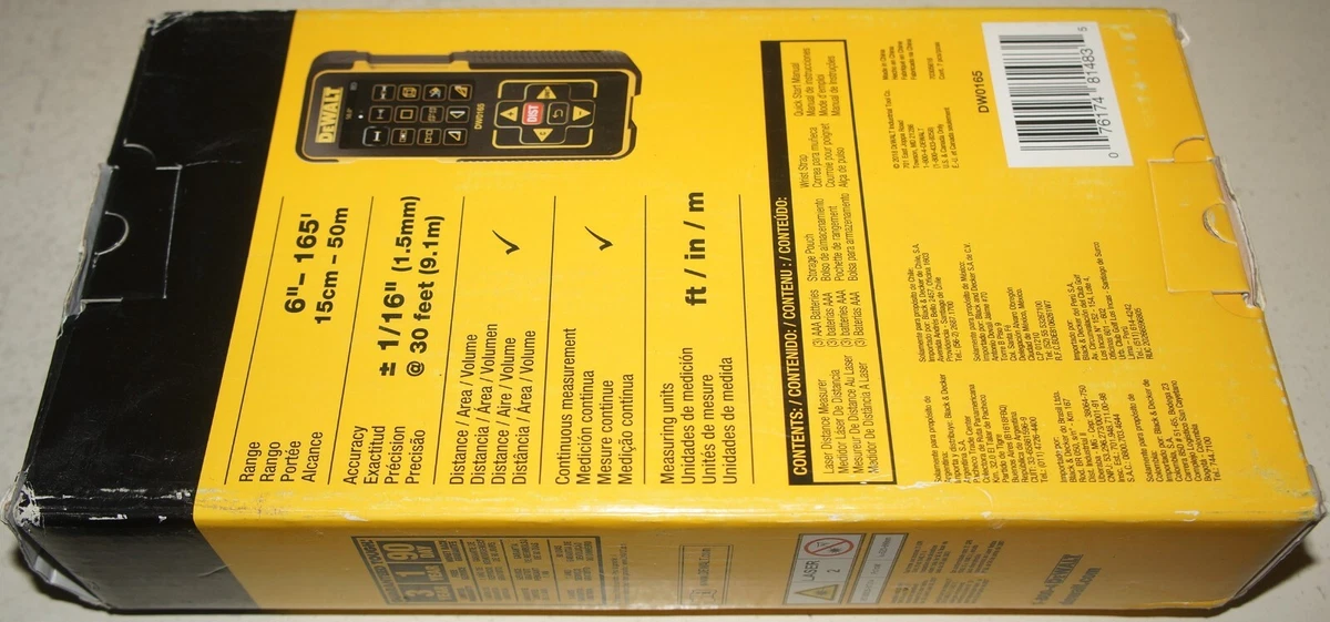 Dewalt dw0165 on sale
