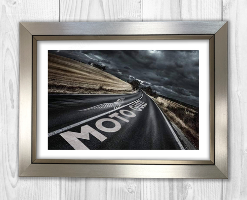 Póster fotográfico Moto Guzzi Motocyles of Italy A4 con elección de marco - Imagen 4 de 6