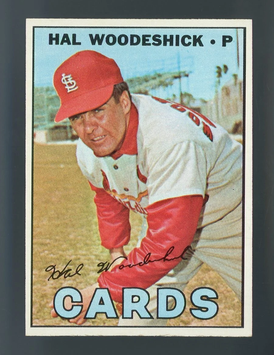 1967 Topps #324 Hal Woodeshick NEAR MINT **PEL57**