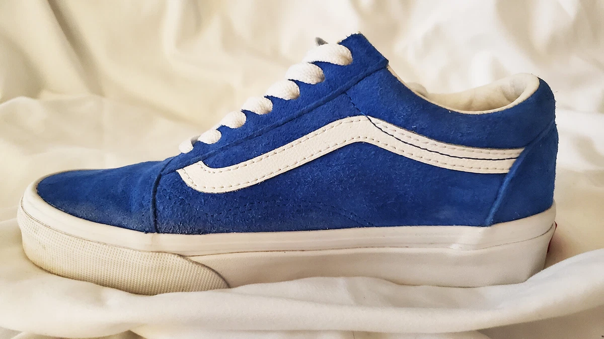 VANS Old Skool / Pig Suede / Princess Blue + White – Women 5 / Men Sz 3.5 |