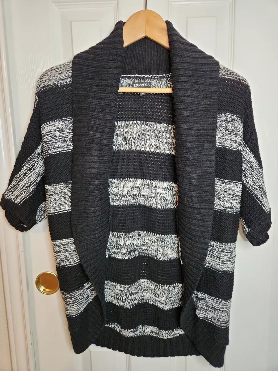Short sleeve cheap flyaway cardigan