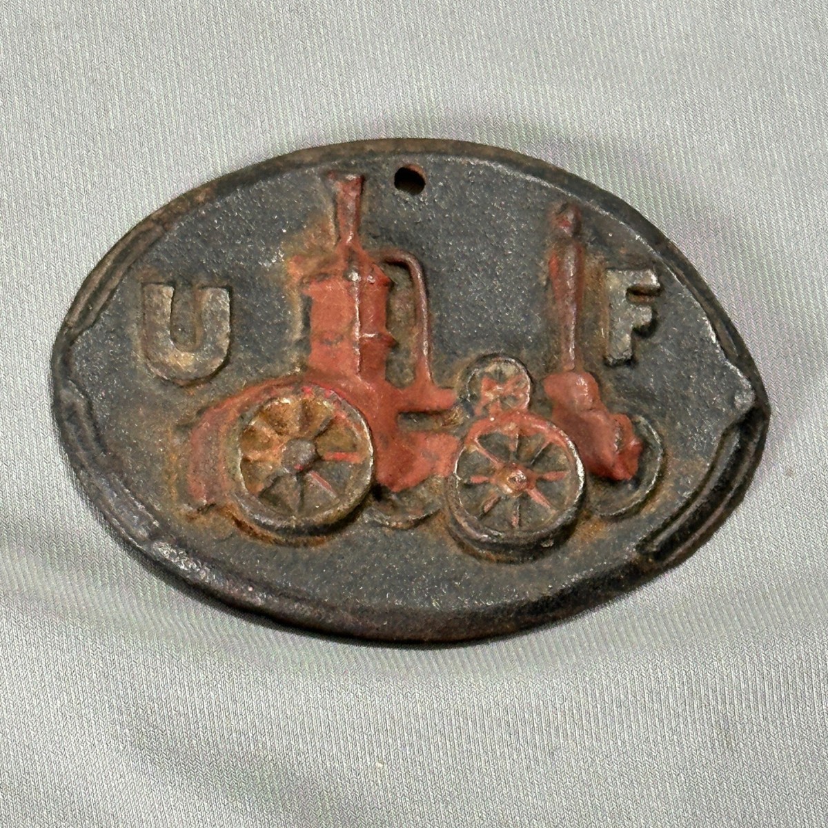 ビンテージ 鋳鉄&真鍮製 United Fireman Insurance Co