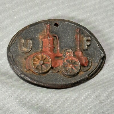 ビンテージ 鋳鉄&真鍮製 United Fireman Insurance Co