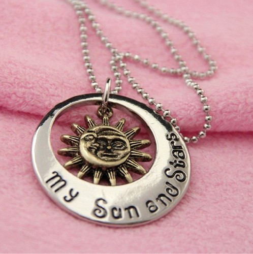 Collar colgante Sun and Moon of my life Juego de Tronos Game Of Thrones 2 CARAS - Imagen 2 de 5