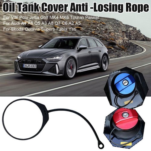 1x Cavo Nastro Tappo Serbatoio Carburante per AUDI-A1 A3 A4 A5 A6 A7 A8 Q3 Q5 Q7 Nuovo - Foto 4 di 10