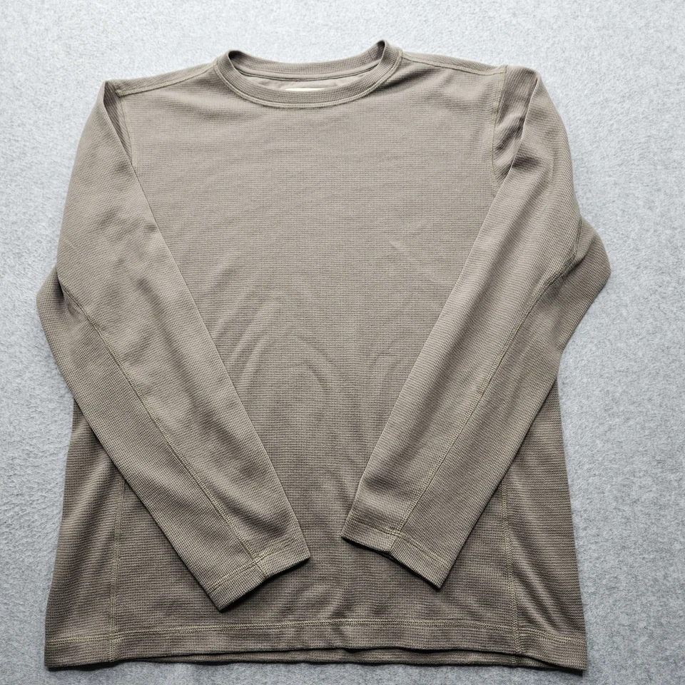 Magellan Hombre Grande Marrón Cuello Redondo Mangas Largas Foto 3 de 4