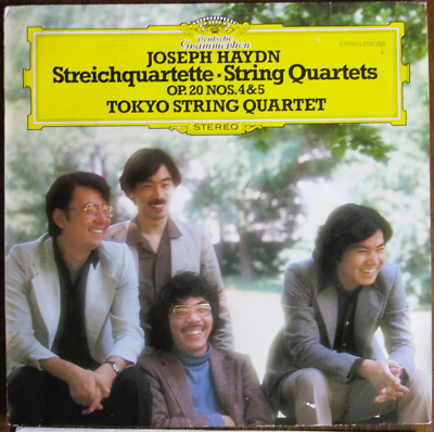 LP HAYDN Joseph ''Streichquartette Op.20 Nos.4 & 5'' Tokyo String Quartett