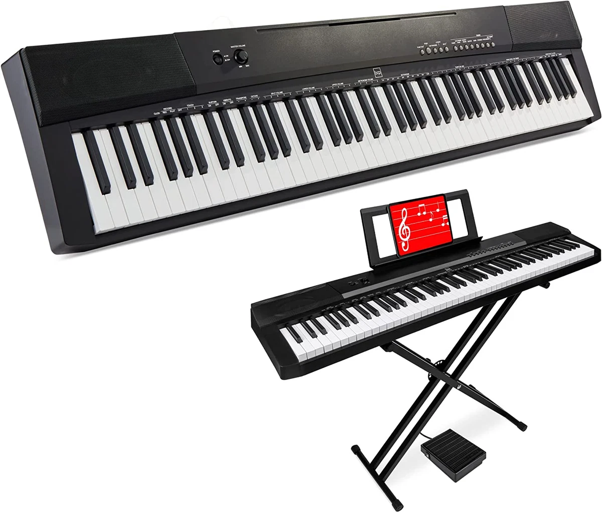 88 Key Full Size Digital Piano Electronic Keyboard Set for All