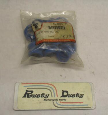 Lot of (46) V-Twin 14-0029 Harley Large Blue Victory Pushrod Seals 17955-48