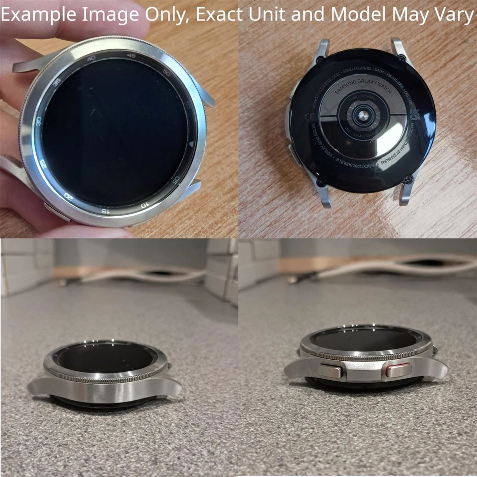 Samsung Galaxy Watch4 Classic SM-R895 46mm Smartwatch 4G LTE  Silver - Image 4 of 4