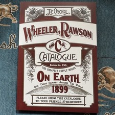 Wheeler Rawson Catalogue for Red Dead Redemption 2 Game Props Collectible Book