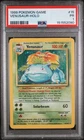 1999 POKEMON GAME UNLIMITED VENUSAUR-HOLO PSA 1