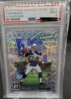 New ListingPanini 2018 Donruss Optic Downtown Tom Brady PSA 9 Patriots