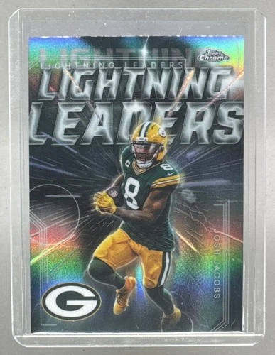 2025 Topps Chrome Josh Jacobs Base (RAW)