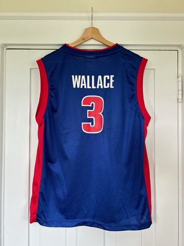 Ben Wallace #3 Detroit Pistons Reebok Jersey Adult XL - Picture 2 of 7