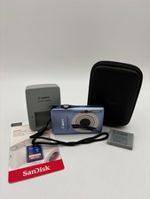 Canon PowerShot SD1300 IS 12.1MP Digital ELPH Camera Blue w/4x Zoom Bundle