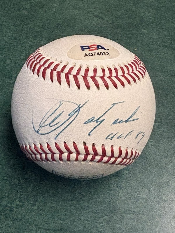 Carl Yastrzemski Autograph Signed HOF Baseball PSA DNA "HOF 89" Red Sox~(PL)