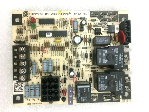 LENNOX 100973-01 Furnace Control Circuit Board 1012-969 used P564