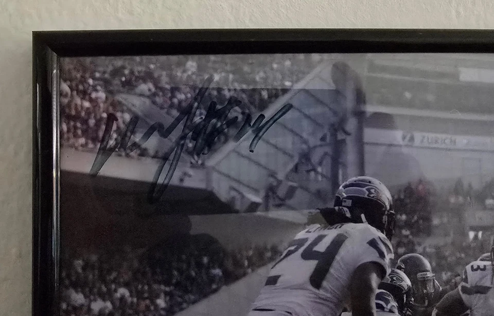 Foto Autografiada 8 x 10 Marshawn Lynch Beast Mode Seattle Seahawks PSA ¡CERTIFICADO DE AUTENTICIDAD DE ADN! Foto 4 de 4
