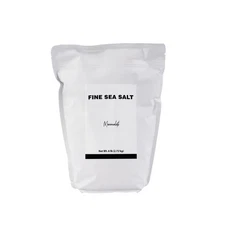 Fine Sea Salt for Cooking and Seasoning - 6 Pound Refillable Bag