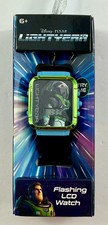 NIB Disney Pixar Lightyear Flashing LCD Watch For Kids - Free Shipping X3