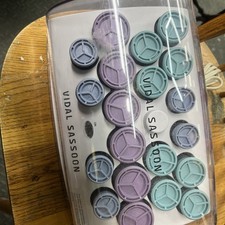 VIDAL SASSOON PROFESSIONAL 20-ROLLER HOT ROLLERS,CURLERS VS322 Used Once WORKS