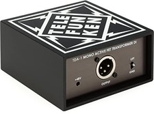 Telefunken TDA-1 Active DI Box 1-Channel Instrument Direct Box XLR Studio Live